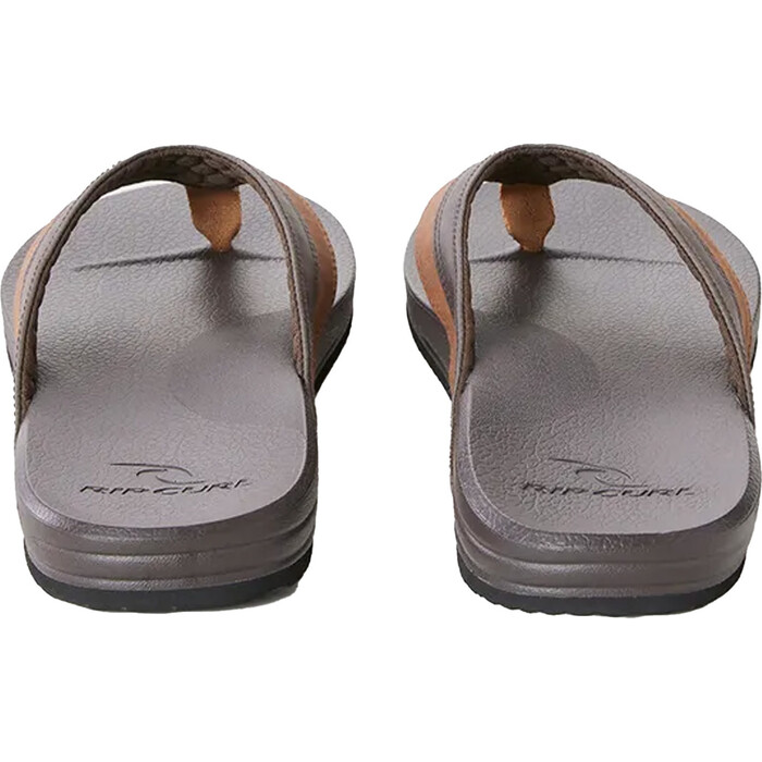 2024 Rip Curl Mens Soft Top Open Toe Flip Flops 1B9MOT - Brown / Tan